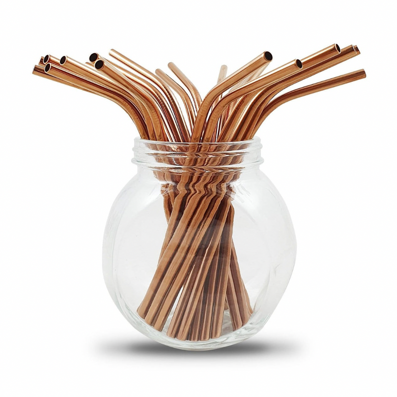 Gull sogrör úr stáli - í stykkjatali