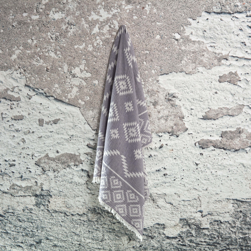 Asarcik Peshtemal handklæði - Antracite