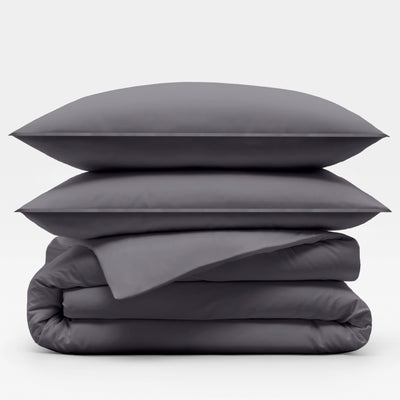 Bambus Sængurver / Duvet Cover - Charcoal
