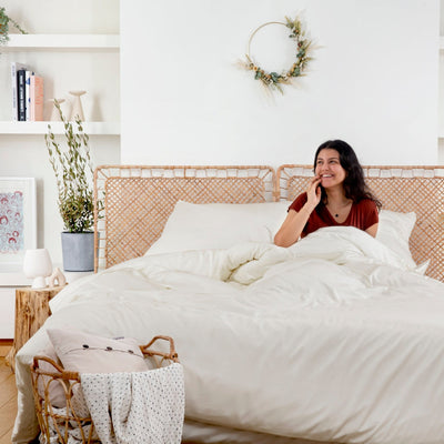 Bambus Sængurver / Duvet Cover - Ivory