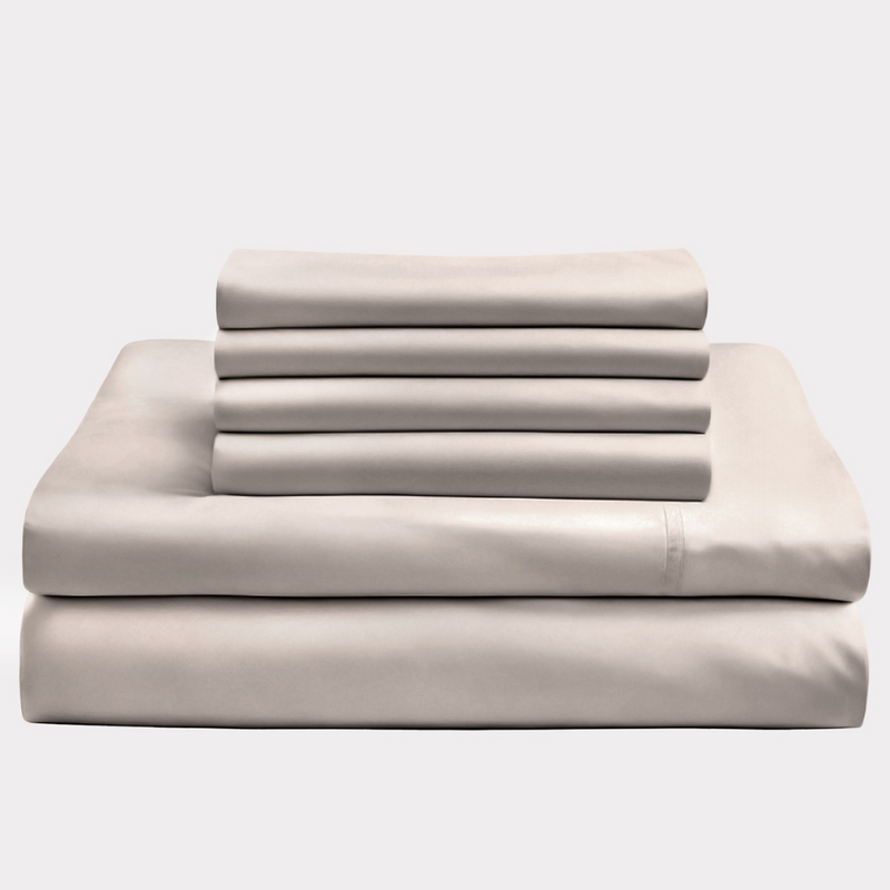 Bambus Lak / Fitted Sheet - Sand