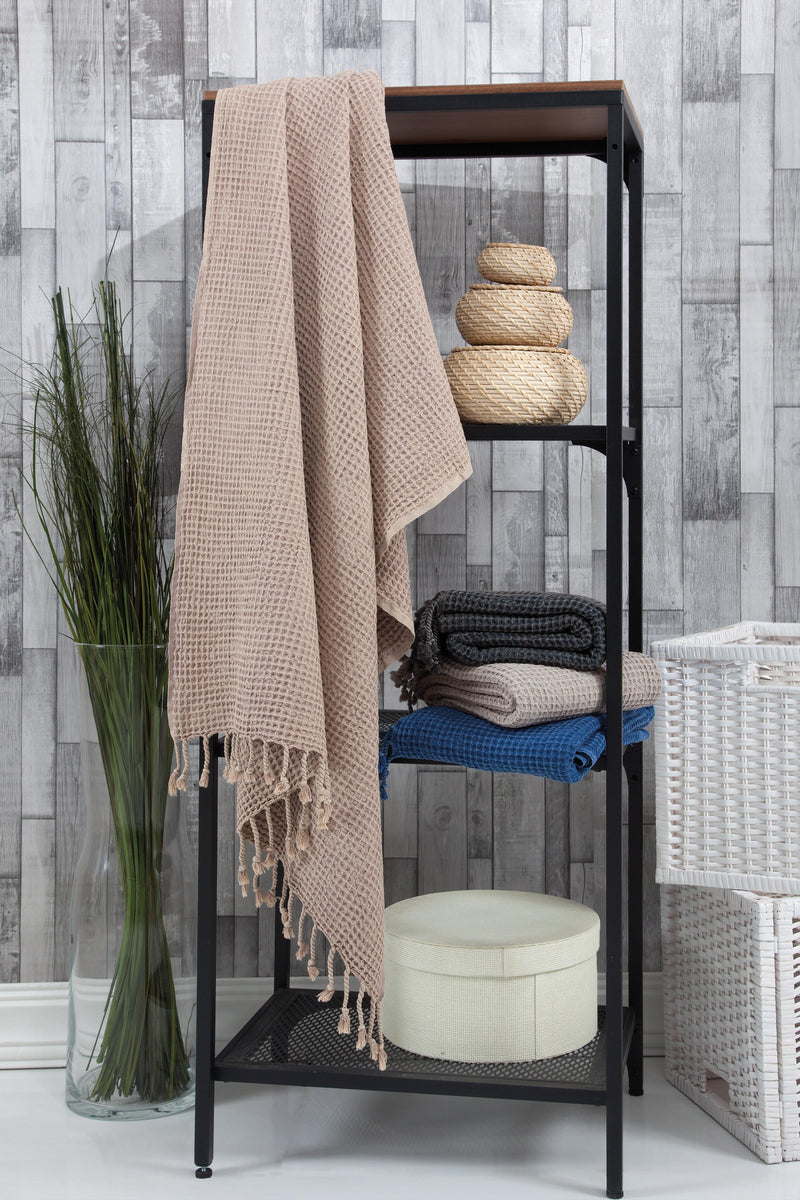 Waffle Peshtemal handklæði