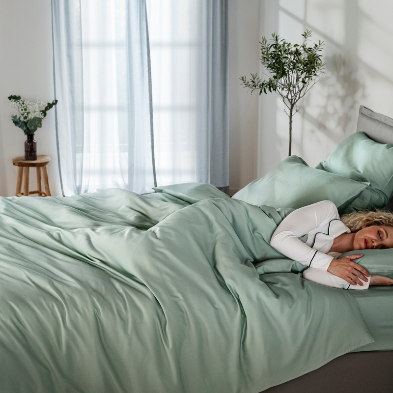Bambus Sængurver / Duvet Cover - Sea Glass