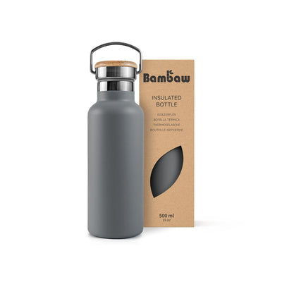 Drykkjarflaska úr stáli - Stormy Grey