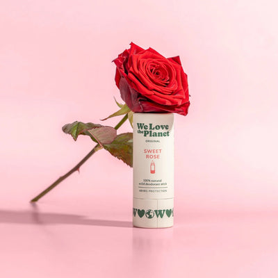 Náttúrulegur svitalyktareyðir í pappastifti - Sweet Rose