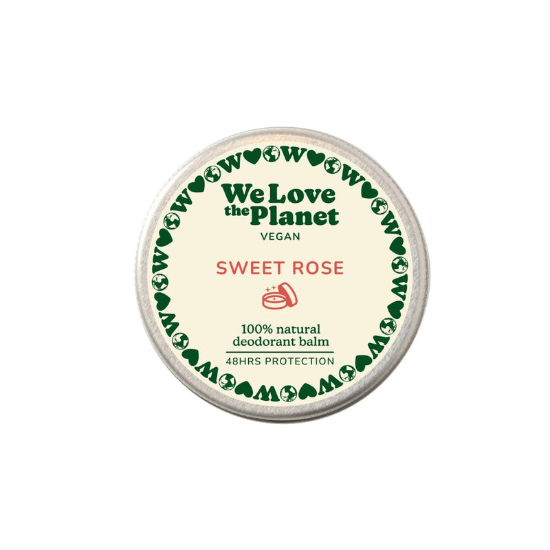 Náttúrulegur svitalyktareyðir í stáldós - Sweet Rose (Vegan)