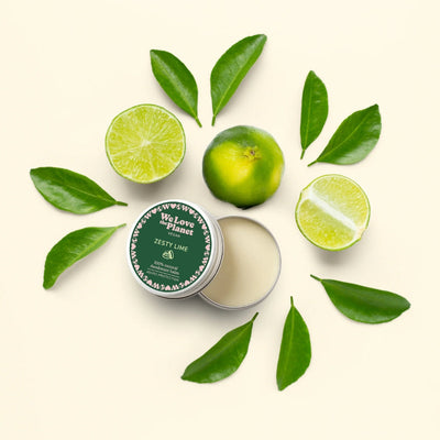 Náttúrulegur svitalyktareyðir í stáldós - Zesty Lime (Vegan)