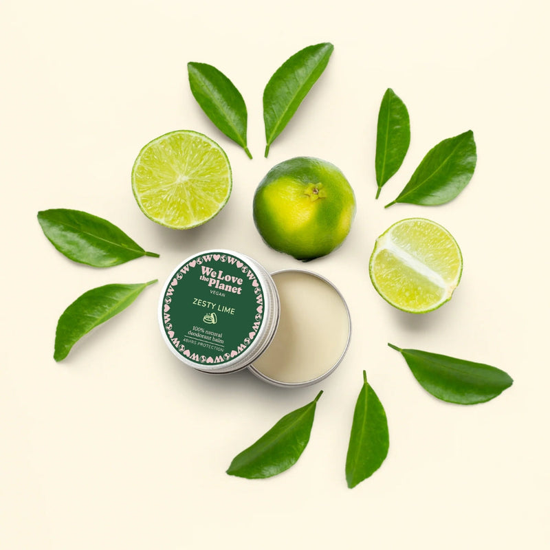 Náttúrulegur svitalyktareyðir í stáldós - Zesty Lime (Vegan)